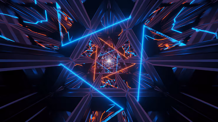 illustration-cosmic-background-with-orange-neon-laser-lights_181624-19567